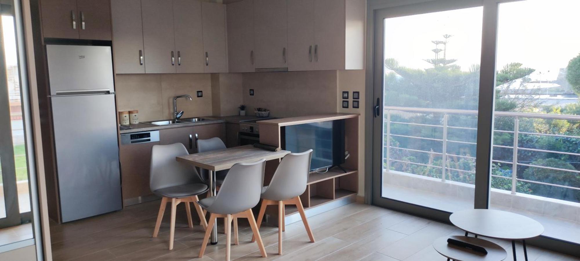 Antirrio Apartments Bagian luar foto